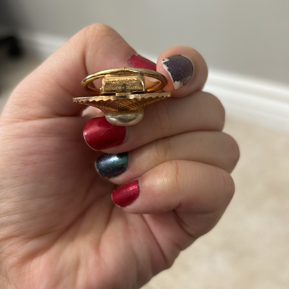 Vintage Western Germany Faux Pearl Scarf Clip - Picture 5 of 5